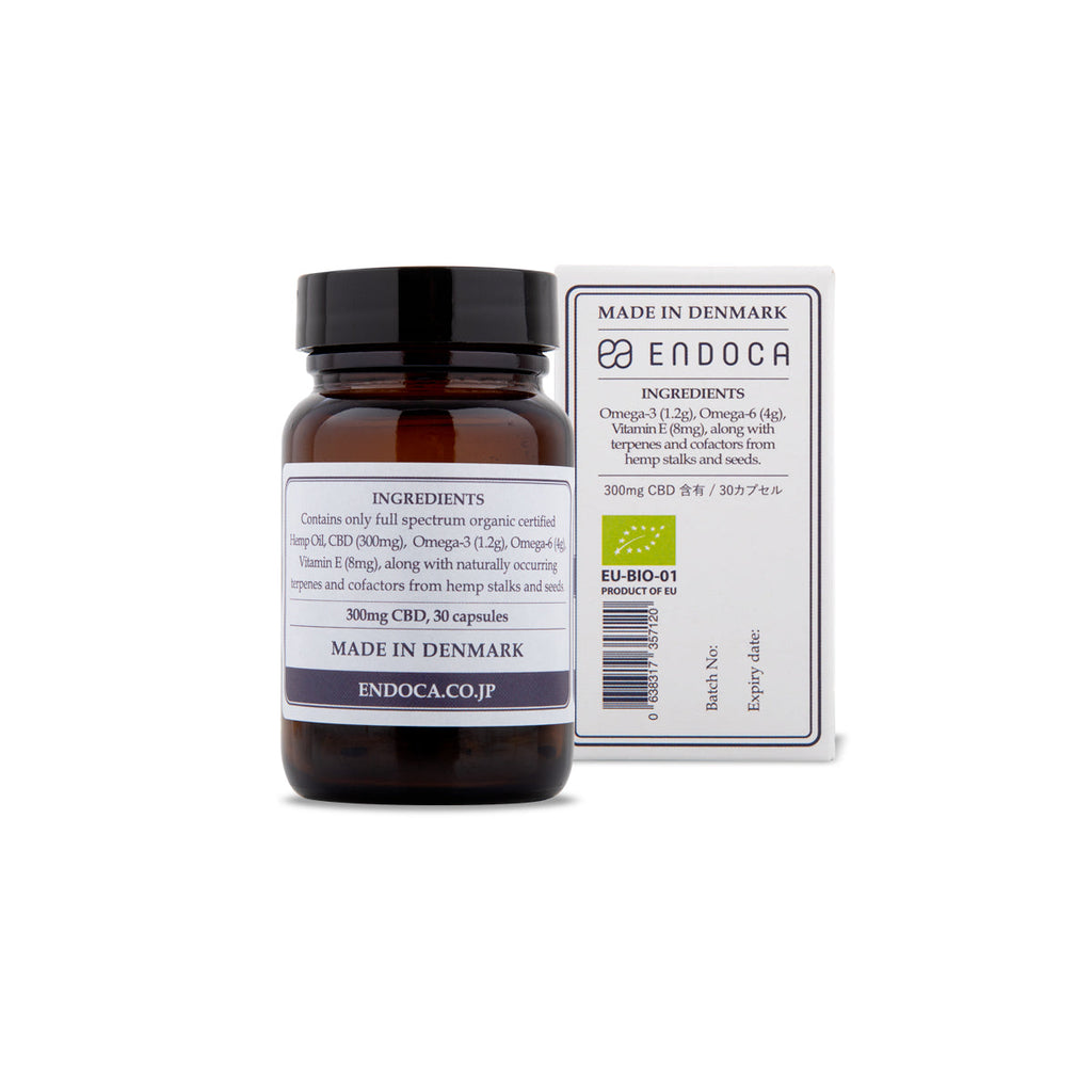 カプセル・ヘンプオイル 300mg CBD